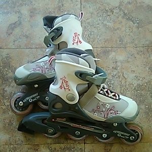 Bladerunner girls size 1-4 rollerblades
